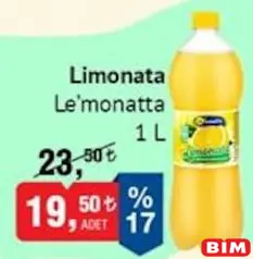 LE'MONATTA LİMONATA 1 L